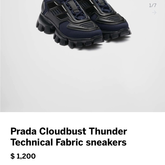 Prada Cloudbust Thunder Technical Fabric - Picture 5 of 9